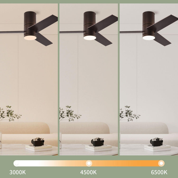 Bright Corners LED Ceiling Fan light color change