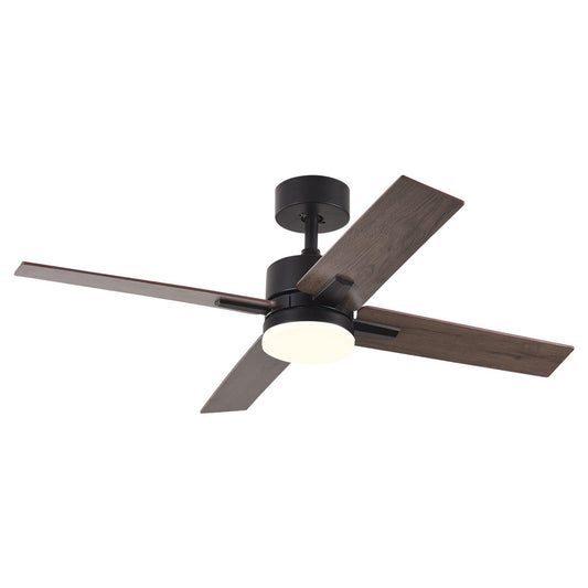 Bright Corners 44" Black Smart led Ceiling Fan DC motor - BRIGHT CORNERS
