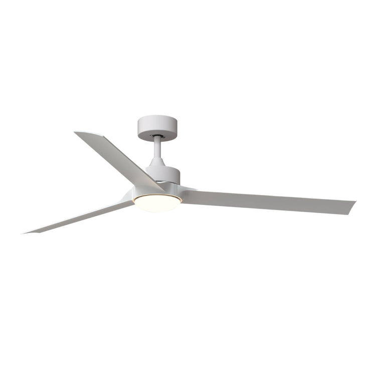 60 '' White DC LED Ceiling fan with smart control : CEIL-FAN-Z2007-WH-60